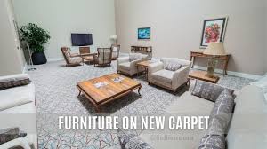 Hold your iron four to six inches above the dent, so that you're applying a consistent amount of steam to the dent without scorching or saturating it. How Soon Can You Put Furniture On New Carpet