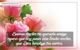 Imagenes De Buenas Noches Con Rosas Hermosas Y Mensajes