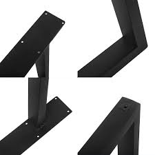 The coffee table height with the added cushion is too tall for a bench, so the legs will need to be cut shorter. Buy Metal Furniture Legs Metal Legs For Diy Coffee Table Furniture Bench Cast Iron Coffee Table Legs 28 Height 24 Wide Industrial Black Dining Table Legs Rustic Duty Square Tube Desk Legs 2 Pcs Online In Vietnam