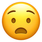 Free pleading face emoji clipart for personal and commercial use. Anguished Face The Ultimate Emoji Guide