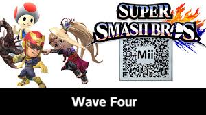 Hang on, aren't the mii fighters unlockable? Super Smash Bros 3ds Dlc Qr Codes 11 2021