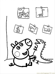 Peppa pig coloring pages halloween. Peppa Pig 3 Coloring Page For Kids Free Pig Printable Coloring Pages Online For Kids Coloringpages101 Com Coloring Pages For Kids