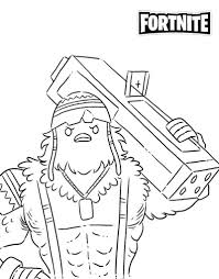 A traveler from deep space. Skin Cluck Fortnite Coloring Page Free Printable Coloring Pages For Kids