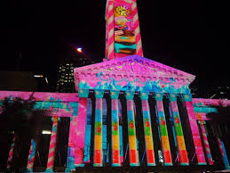 About brad's brisbane christmas lights. City Hall Light Show Brisbane The Plumbette