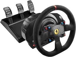 The thrustmaster ferrari 458 spider racing wheel is a gaming wheel for use with the xbox one. Amazon Com Thrustmaster T300 Ferrari Integral Rw Alcantara Edition Ps4 Ps5 Pc Everything Else