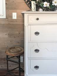Brush the paint so thin that you can still see some of the cracks or crevices of the original furniture underneath. Painted Dresser Diy Tutorial Steps Tips My Creative Days