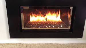 Highland gas fireplace insert by the outdoor greatroom. Napoleon Modern Gas Fireplace Insert Direct Vent Gdi 30g Glass Burner Burn Video Youtube