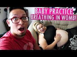 Baby Practice Breathing In Womb Caught On Camera Youtube