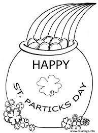 Coloriage Happy Saint Patrick 2 Dessin St Patrick A Imprimer