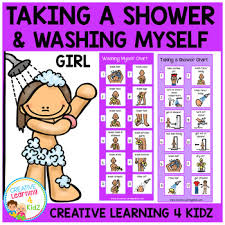 Taking A Shower Girl Washing Myself Girl Visual Charts