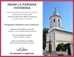 Maybe you would like to learn more about one of these? InvitaÈ›ie La Hramul Bisericii Biserica Vovidenia GalaÈ›i