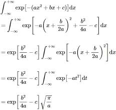 Limit as r → ∞. Gaussian Integral Proof