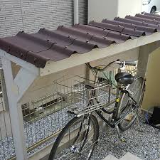 自転車置き場の簡単な作り方 diy方法は 参考例10選 単管パイプ 木 belcy 小屋 diy 簡単 自転車置き場 diy 自転車置き場 おしゃれ