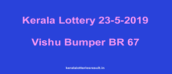 Kerala lottery result today vishu bumper. Kerala Bumper Lottery 2019 Kerala Lottery Result Vishu Bumper 2019 Br 67 Result 23 5 2019