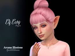 This mod is perfect for all of you who take your dose of fantasy in . Elf Ears Child Set By Suzue From Tsr Sims 4 Downloads