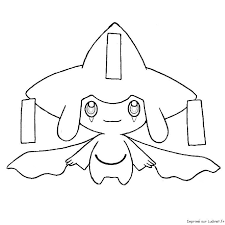 Jirachi Coloriage Pokemon Coloriage Coloriage Gratuit