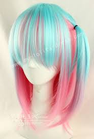 Light Blue Pink Bobo Lolita Wig 27 99 Princess Wigs