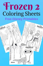 Licensed frozen 2 coloring book: Disney Printables Frozen 2 Coloring Sheets Unexpectedly Geeky