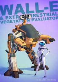 Wall E And Eve Animated Characters Wall E Disney Fan Art