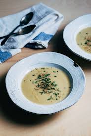 Potato Leek And Fennel Soup Recipe Fennel Soup Food Leeks