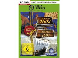 Anno 1602 history edition is the year 1602 and you find yourself in command of a sailing vessel, navigating the waters of the uncharted island world of anker. Anno 1503 Konigsedition Anno 1602 Konigsedition Pc Mediamarkt