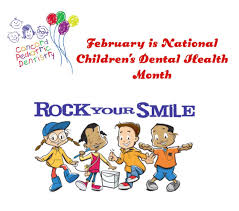 February Is National Children S Dental Health Month Childrens Dental Health Month Dental Health Month Dental Kids