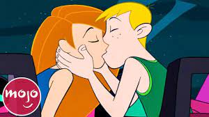 Top 10 Most Satisfying Animated TV Kisses Ever - YouTube
