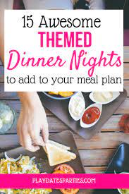 Ebook woman s day friday night is seafood night: 15 Awesome Dinner Night Themes To Add To Your Meal Planning Session