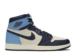Air Jordan 1 Retro High Og Quot Unc Obsidian Quot 555088 140