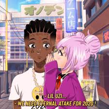 Here are 16 rappers you didn't realize love anime. Cartoon Rapper Wallpaper Rich The Kid