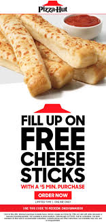 Huge list of pizza hut coupon codes and pizza deals! February 2021 Free Cheese Sticks With 5 Spent At Pizza Hut Via Promo Code Dn2uq9na3bs9 Pizzahut Coupon Promo Code The Coupons App