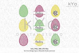Looking for christmas images and vectors? Patterned Easter Egg Monogram Bundle Svg Dxf Png Eps Files Easter Svg Files Easter Svg Easter Graphics