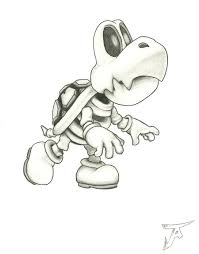 Dry Bones By Altsy On Deviantart In 2020 Badass Drawings Mario Art Graffiti Drawing