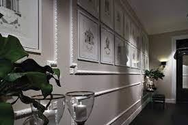 Cornici Effetto Gesso Per Rinnovare La Parete Cose Di Casa Pareti Cornice Decorazioni Pareti In Gesso
