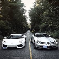 Lambo Vs Merc Totally Lambo 3 Sports Cars Luxury Dream Cars Car Photos