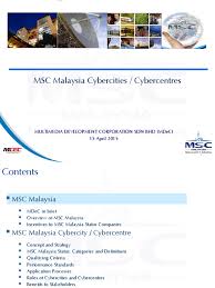 Ministry of science, technology and : Msc Status Cyber Centre Presentation Economies Technology Engineering