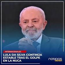 El presidente brasileño, Luiz Inácio Lula da Silva fue sometido este  domingo a nuevos exámenes para evaluar el estado de una herida que sufrió  en la nuca el pasado 19 de octubre