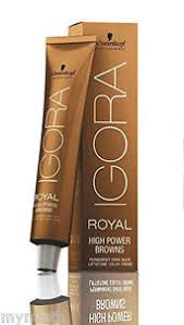 schwarzkoph igora royal high power browns permanet 2 1 nib