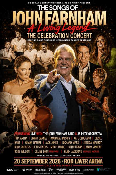 Stars to Unite for Huge John Farnham Tribute Concert at Rod Laver Arena – Melbourne with Kidz (MWK)