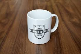 Free White Mug Realistic Online Mockup Mediamodifier Online Mockups Generator Mugs Mockup Template Mockup