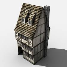 Lwo Medieval Townhouse Medieval Townhouse 3d Model