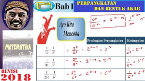 Artikel ini berisi kunci jawaban soal yang ada dalam pembelajaran 1 subtema 2 di halaman 88 89 pola lantai tari pendet dan tari piring. Perpangkatan Dan Bentuk Akar Smp Kelas 9 Buku Bse Revisi 2018 Matematika 1 4 Kegiatan 2 Youtube