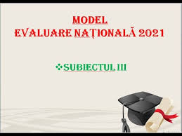 Modelele de subiecte si baremele aferente pentru pregatirea elevilor pentru evaluarea nationala 2021 pot fi consultate aici E N 2021 Modelul De Evaluare Nationala 2021 Subiectul 3 Youtube