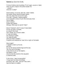 Image Result For Salomes Bed Duffy Carol Ann Duffy Poems Carol Ann Duffy Carol Ann