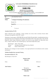 Contoh Surat Undangan Pertandingan Persahabatan Bola Volly Antar Sekolah Sahabat Undangan Sekolah