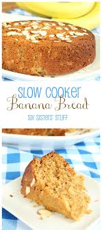 Slow Cooker Banana Bread Slow Cooker Banana Bread Slow Cooker Desserts Delicious Slow Cooker Recipes