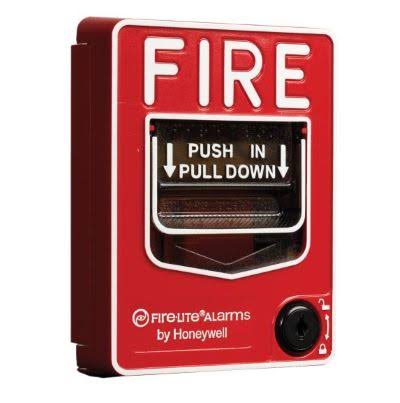 Fire-Lite BG-12LX Addressable Manual Pull Station