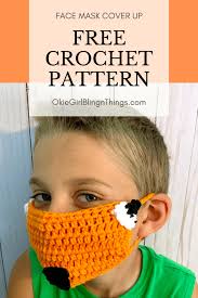 Carry a few face masks in your purse or car for those situations when you feel unsure and want to feel safe. Fox Face Mask Cover Up Free Crochet Pattern Okiegirlbling N Things