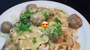 كرات اللحم السويدية بالطريقة الأصلية بطعم ولا أروع Ikea Swedish Meatballs Youtube