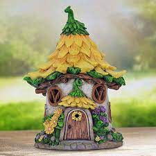 Видео diy sunflower fairy house канала diy fairy house. Fairy Homes And Gardens Sunflower Solar Fairy House 39 99 Https Www Fairyhomesandgardens Com Sunflowe Clay Fairy House Fairy Furniture Solar Fairy House